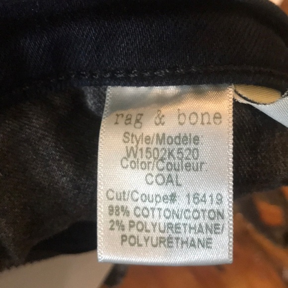 EUC rag and bone Skinny Jeans - Picture 5 of 6